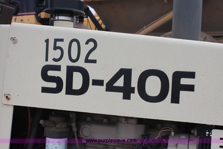 image for item E2580 1996 Ingersoll Rand SD40F padfoot compactor