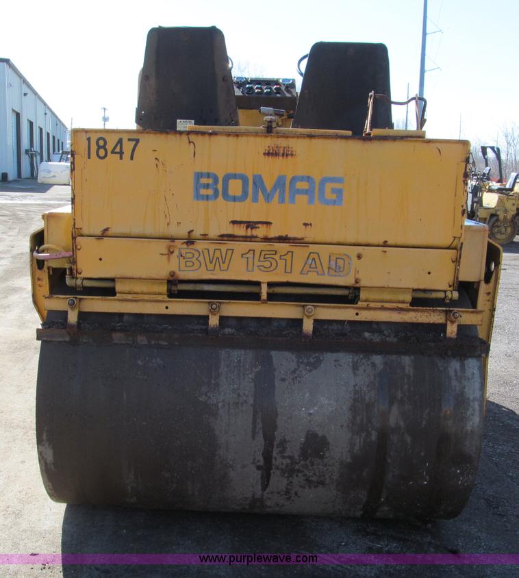image for item E5888 Bomag BW157AD articulating roller
