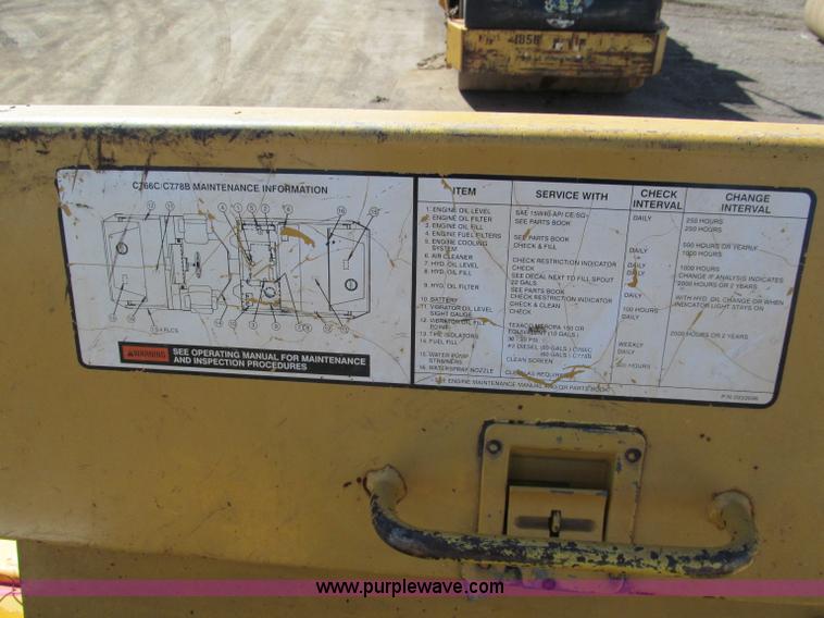 image for item E5890 Hypac C766C articulating vibratory roller