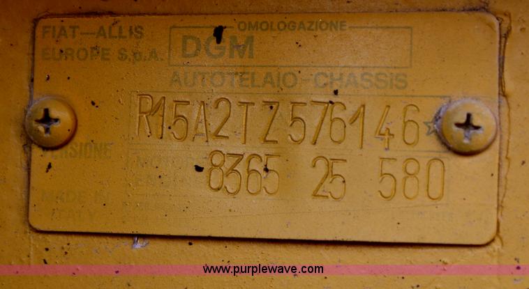 image for item F2923 Fiat-Allis FR15A wheel loader