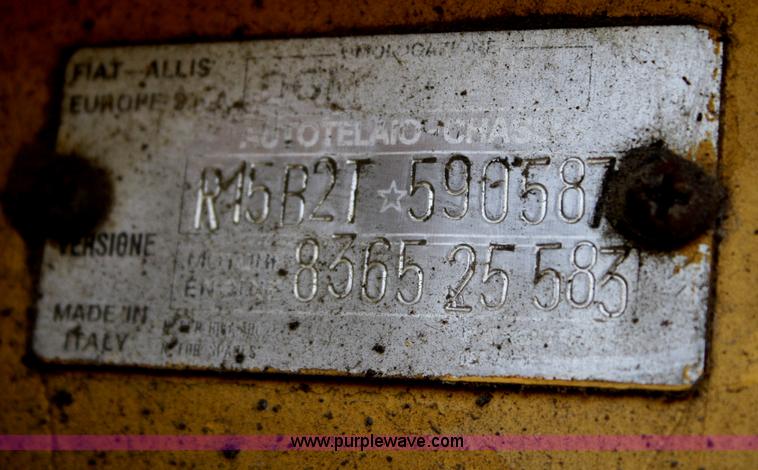 image for item F2924 Fiat-Allis FR15B wheel loader