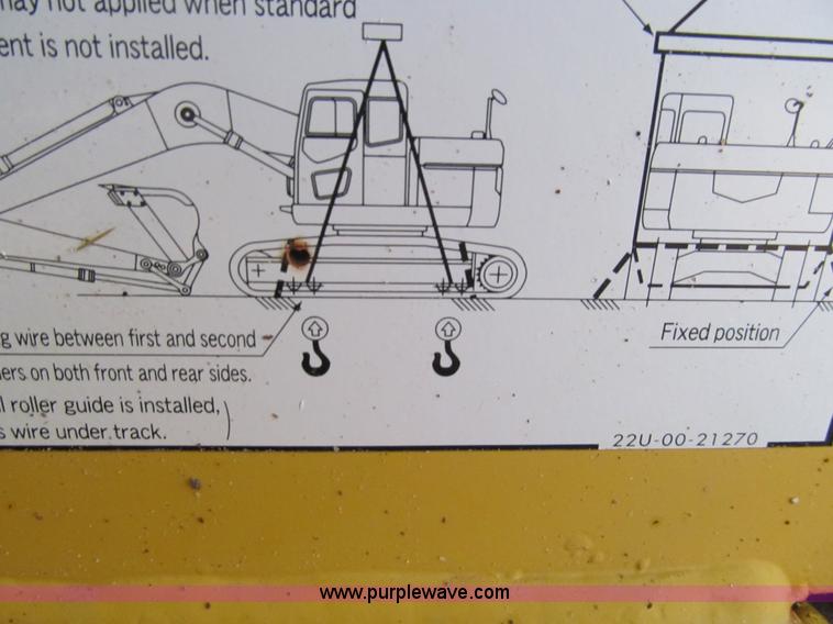 image for item F3128 2001 Komatsu PC228USLC-3 excavator