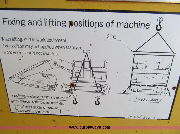 image for item F3128 2001 Komatsu PC228USLC-3 excavator