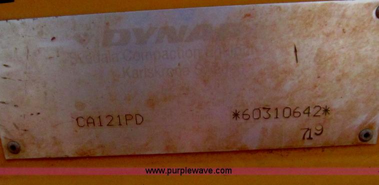 image for item F3129 1998 Dynapac vibratory compactor