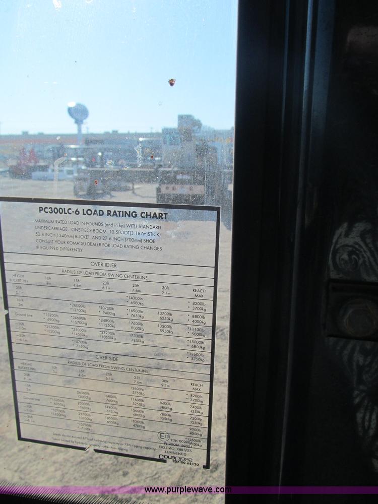 image for item F3131 2000 Komatsu PC300LC-6 excavator