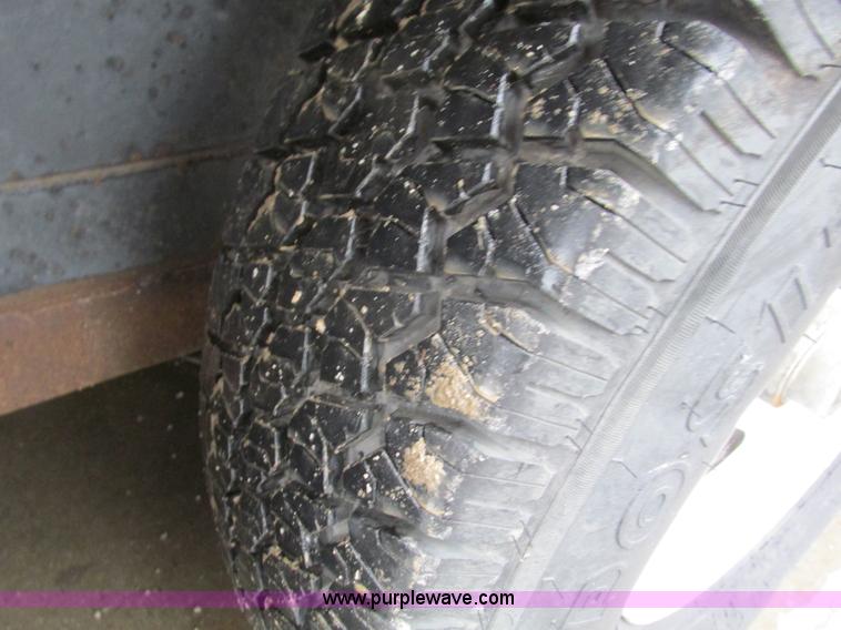 image for item F4402 2002 H&H 28' cargo trailer with living quarters