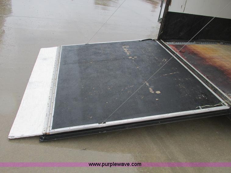 image for item F4402 2002 H&H 28' cargo trailer with living quarters