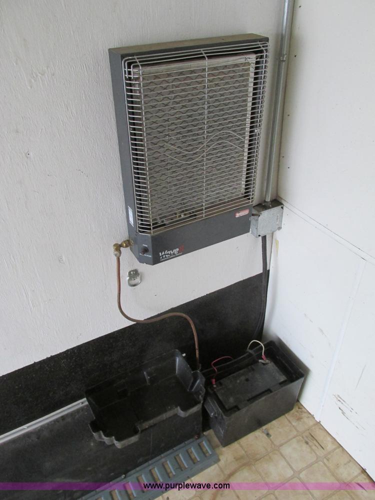 image for item F4402 2002 H&H 28' cargo trailer with living quarters