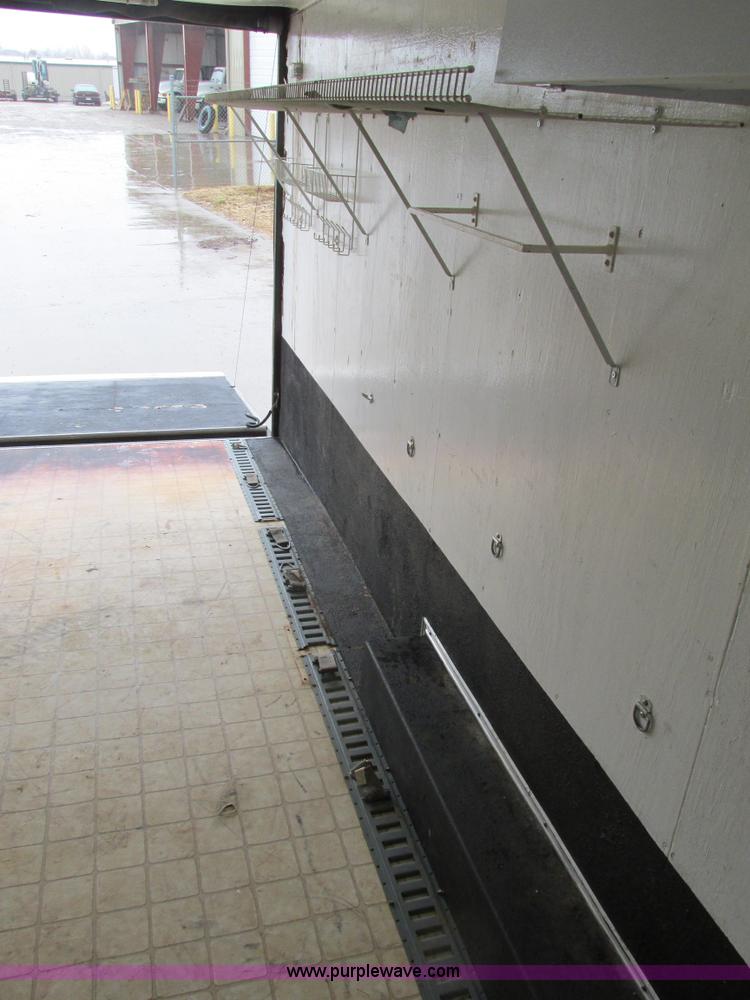 image for item F4402 2002 H&H 28' cargo trailer with living quarters