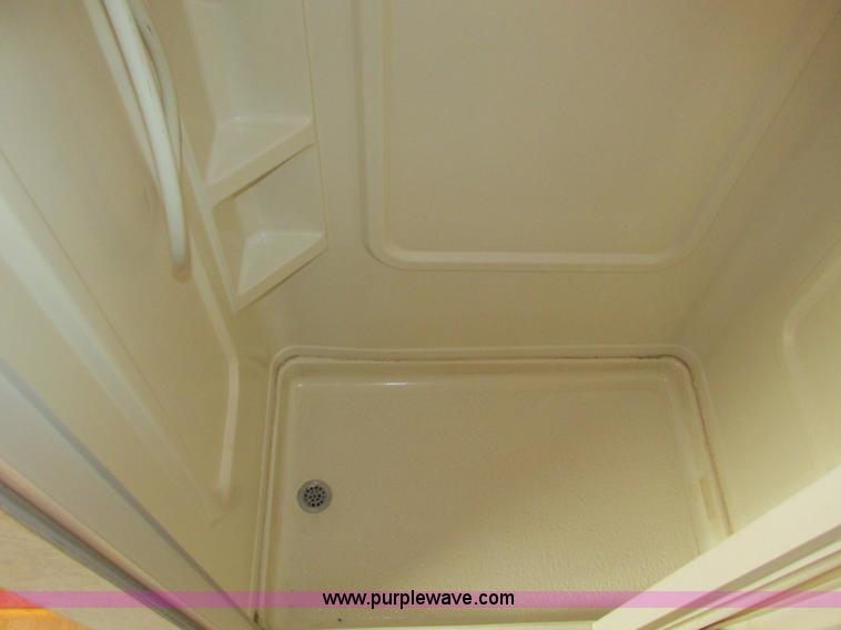 image for item F4402 2002 H&H 28' cargo trailer with living quarters