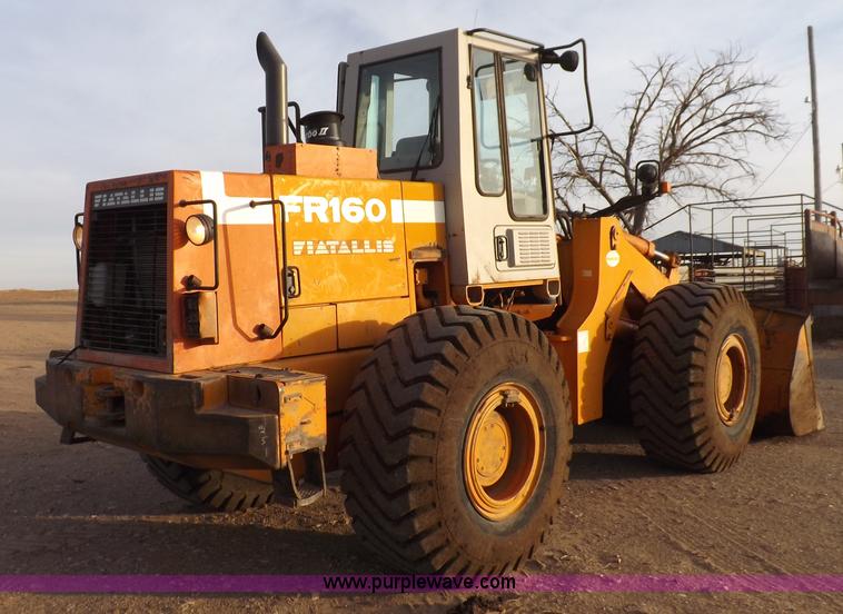 image for item F6401 1993 Fiat-Allis FR160 wheel loader
