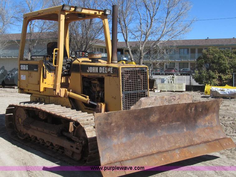 image for item G5645 1997 John Deere 550G dozer