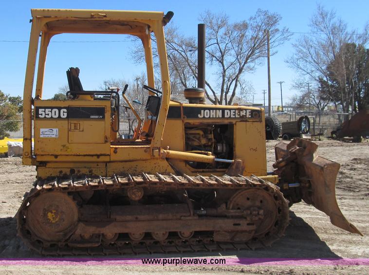 image for item G5645 1997 John Deere 550G dozer