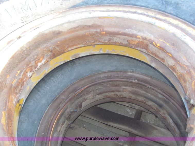 image for item K9684 (6) 13.00-24 10-ply tires on steel wheels