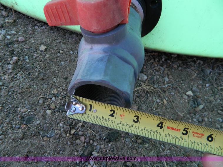 image for item S9226 1,500 gallon vertical liquid poly tank