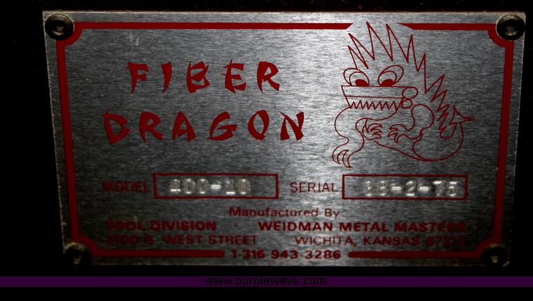 image for item S9929 Fiber Dragon fiberglass duct board machine