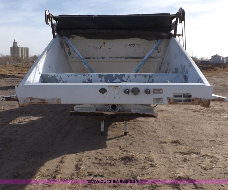 image for item F6400 1998 Load King belly dump trailer