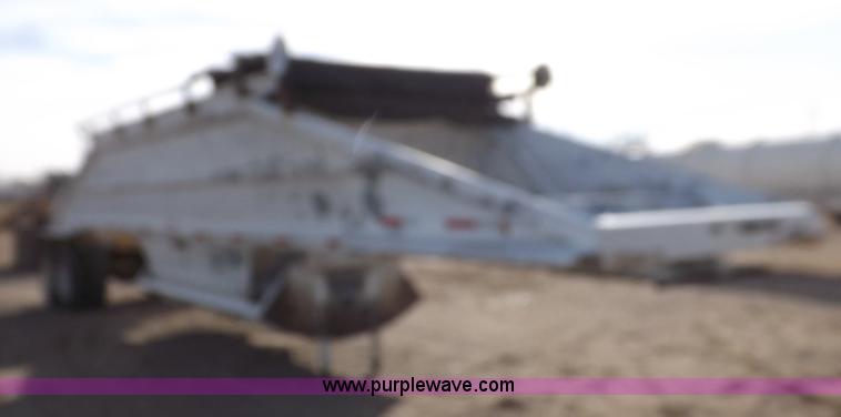 image for item F6400 1998 Load King belly dump trailer