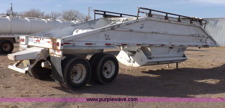 image for item F6400 1998 Load King belly dump trailer