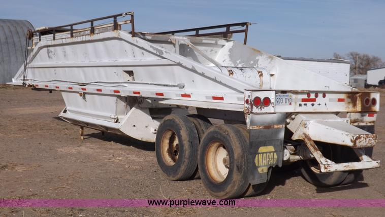 image for item F6400 1998 Load King belly dump trailer
