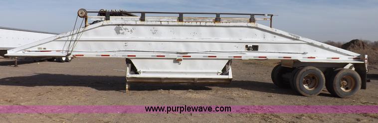 image for item F6400 1998 Load King belly dump trailer