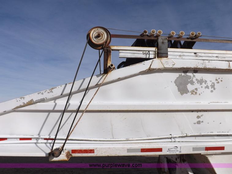 image for item F6400 1998 Load King belly dump trailer