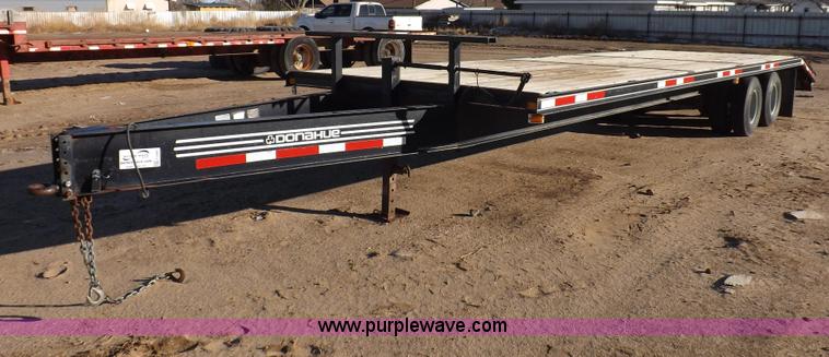 image for item F6407 2000 Donahue 38.5' tandem axle trailer