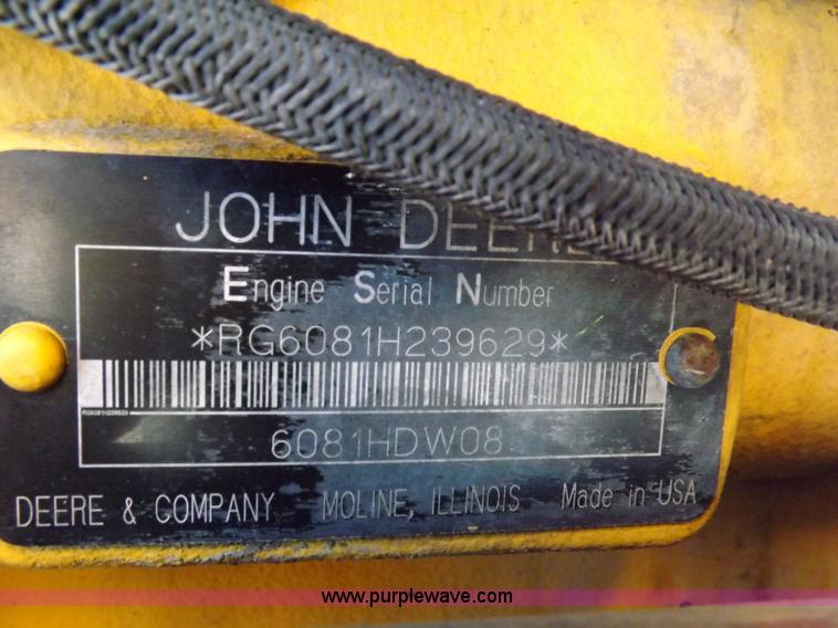 image for item F6417 John Deere 644J loader