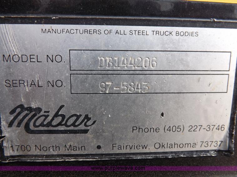 image for item F6419 1992 Mack CH613 dump truck