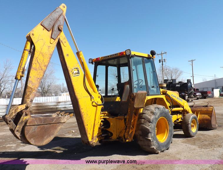 image for item F6436 1984 John Deere 510B Turbo backhoe