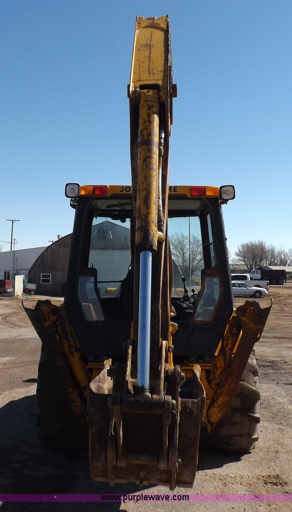 image for item F6436 1984 John Deere 510B Turbo backhoe