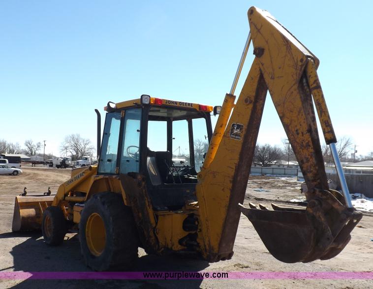 image for item F6436 1984 John Deere 510B Turbo backhoe