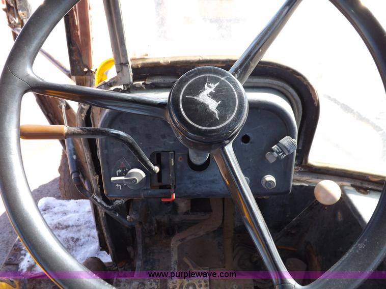 image for item F6436 1984 John Deere 510B Turbo backhoe