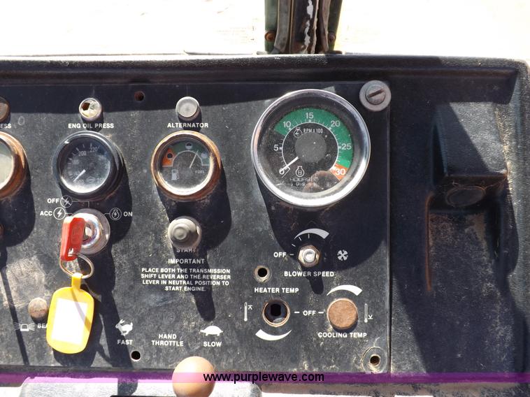 image for item F6436 1984 John Deere 510B Turbo backhoe