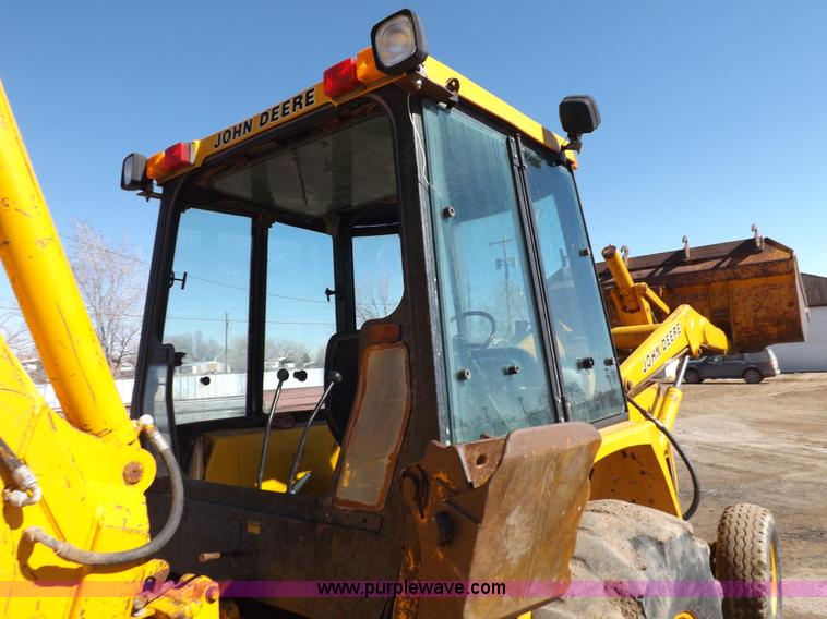 image for item F6436 1984 John Deere 510B Turbo backhoe