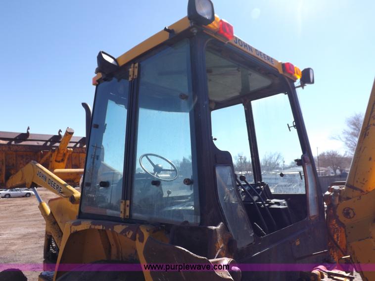 image for item F6436 1984 John Deere 510B Turbo backhoe