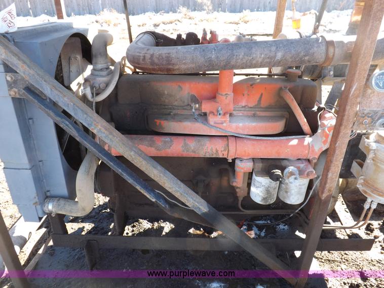 image for item F6439 Drilling mod/cement mixing pump with tank