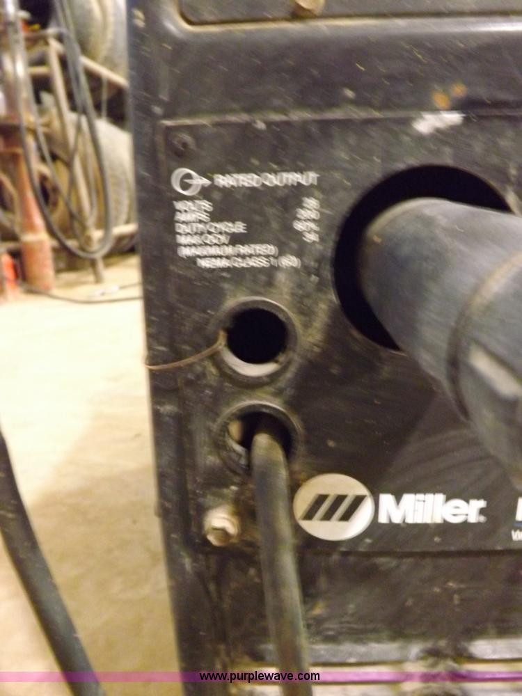 image for item J9170 Millermatic 250 wire feed welder