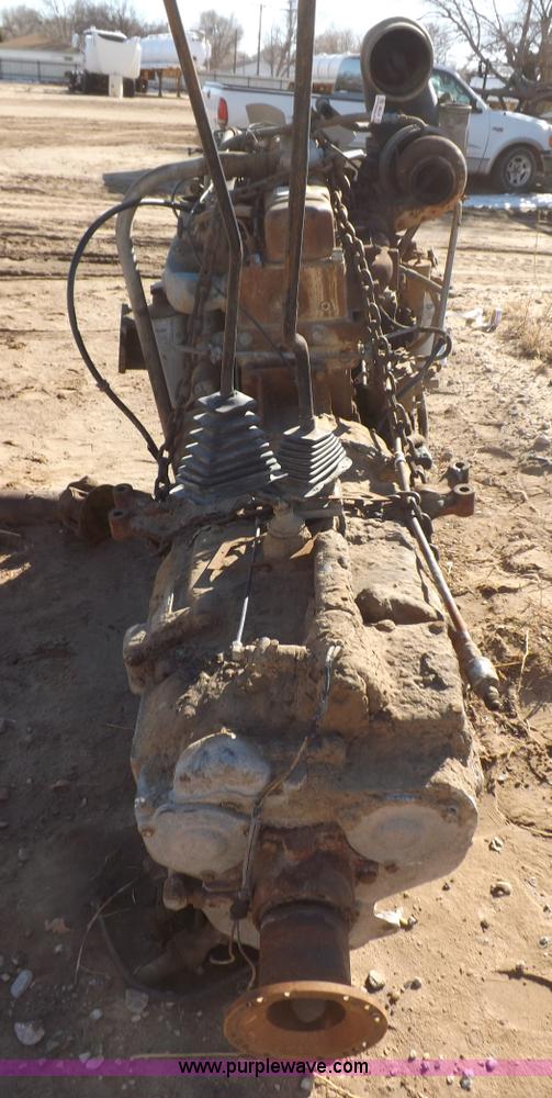 image for item J9196 Mack six cylinder diesel engine