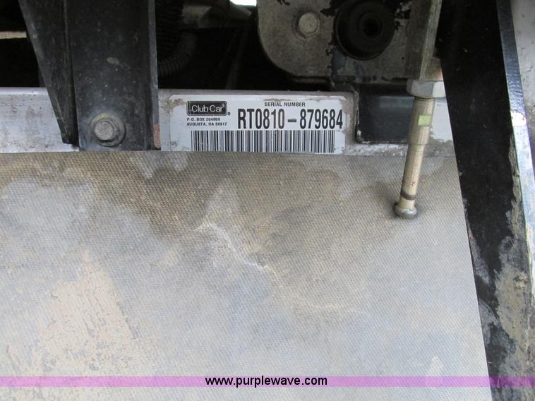 image for item AH9998 2007 Club Car XRT 1550G utility vehicle