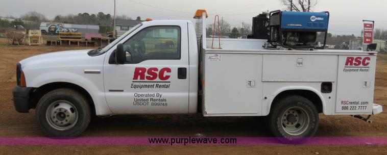 image for item B4645 2006 Ford F350 XL Super Duty service truck