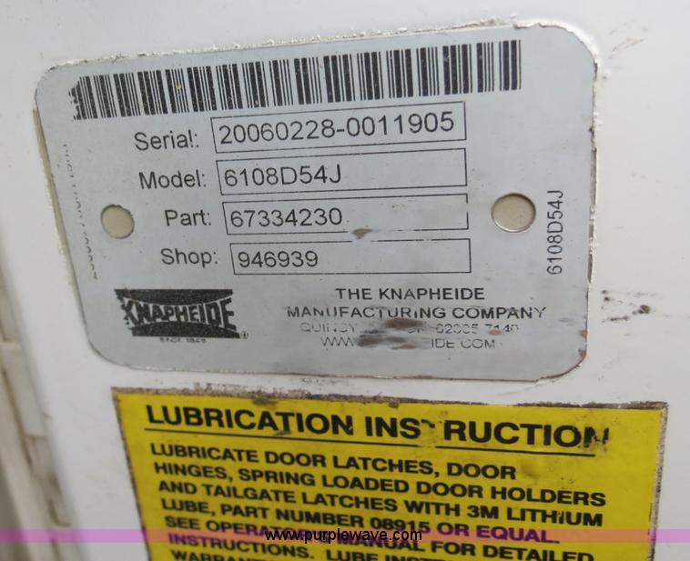 image for item B4645 2006 Ford F350 XL Super Duty service truck