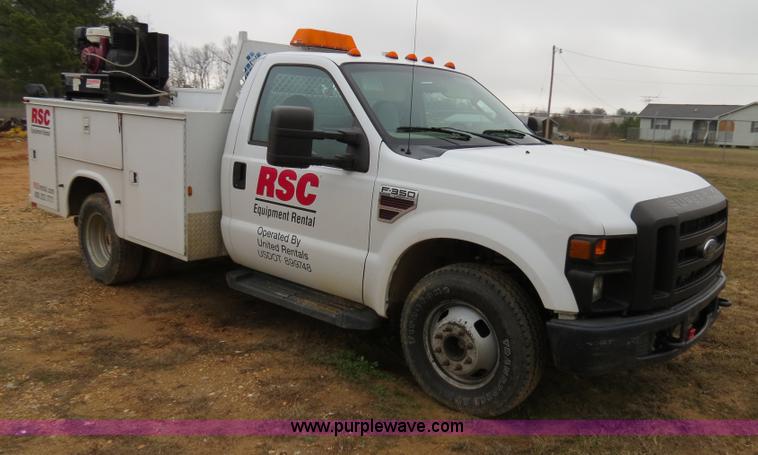 image for item B4646 2008 Ford F350 XL Super Duty service truck