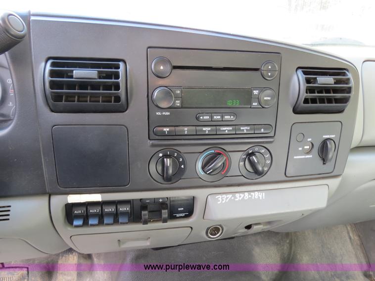 image for item B4647 2007 Ford F550 XL Super Duty service truck