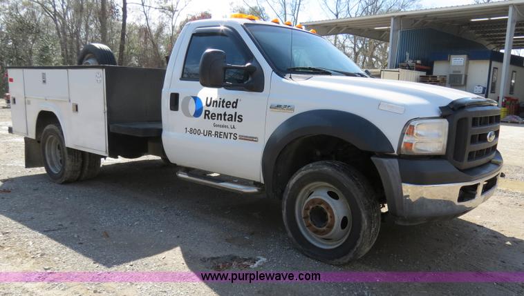 image for item B4649 2006 Ford F550 XL Super Duty service truck