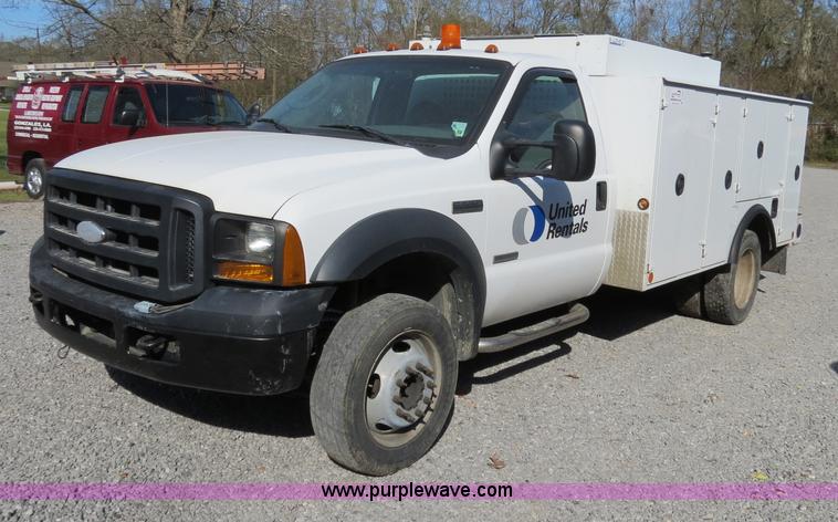 image for item B4650 2007 Ford F550 XL Super Duty service truck