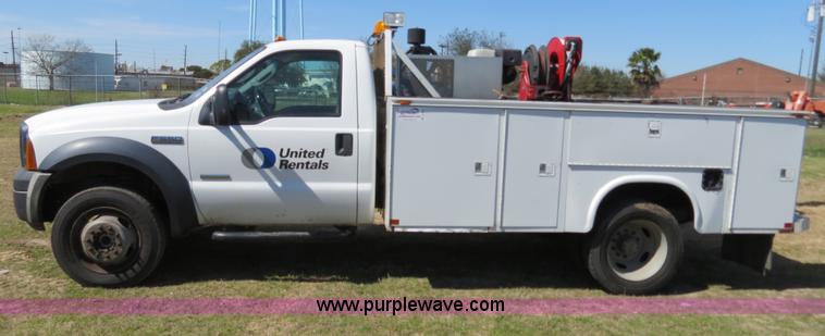 image for item B4652 2007 Ford F550 XL Super Duty service truck