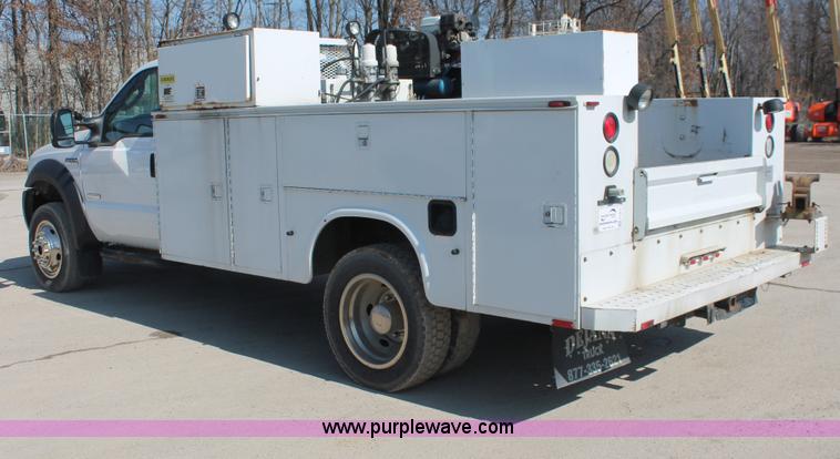 image for item E2914 2007 Ford F550 XL Super Duty SuperCab service truck