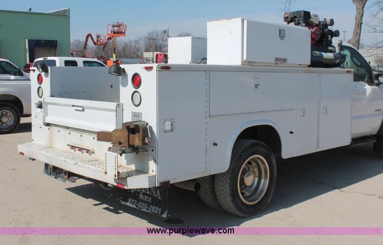 image for item E2914 2007 Ford F550 XL Super Duty SuperCab service truck