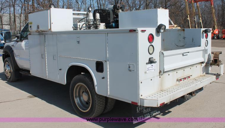image for item E2914 2007 Ford F550 XL Super Duty SuperCab service truck